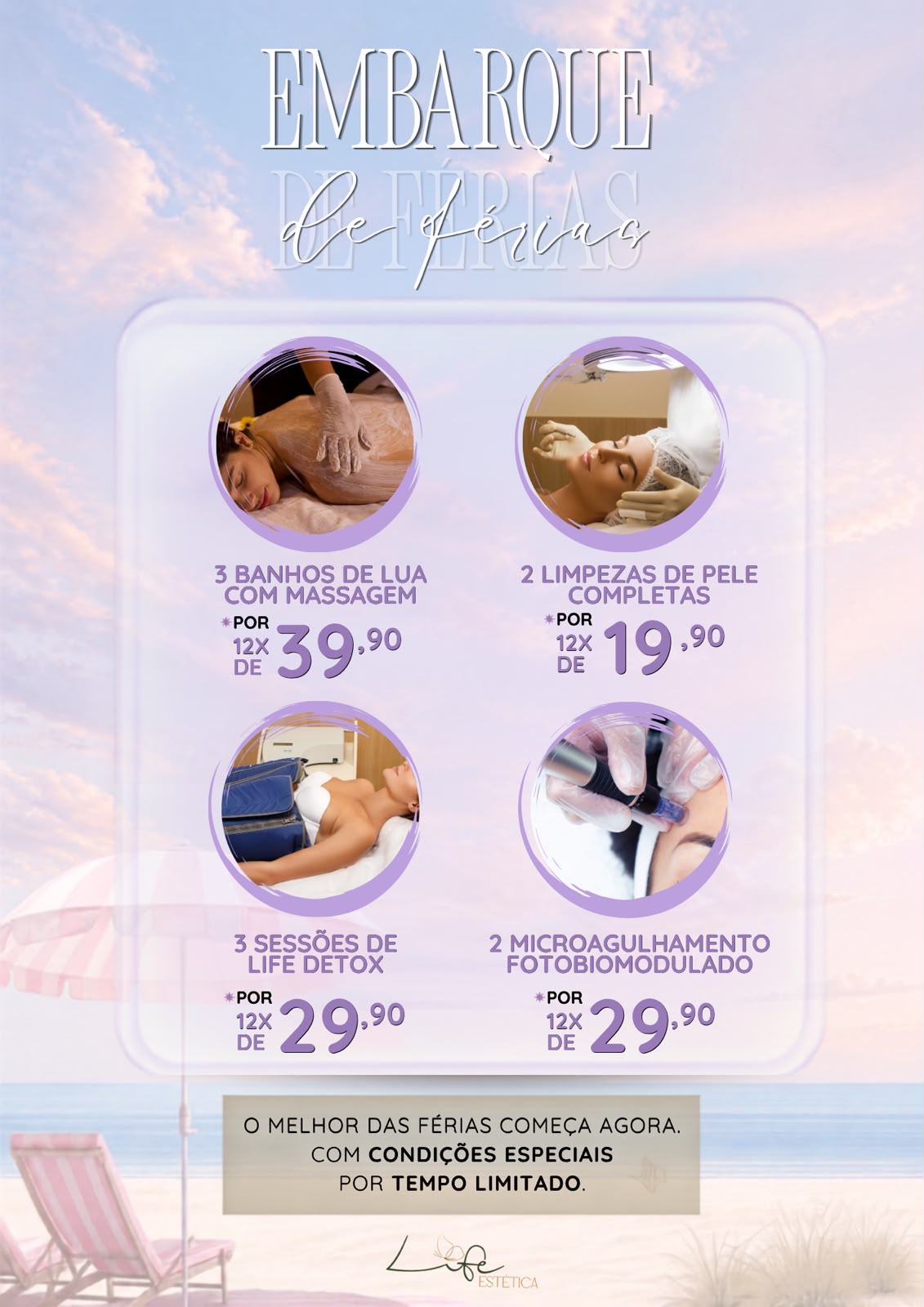 Combos Especiais de Férias